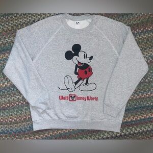 Walt Disney World Mickey Mouse Sweatshirt, Size Large